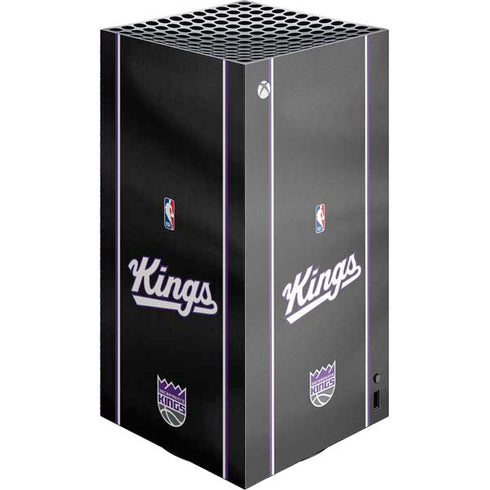 NBA Sacramento Kings Jersey XBox Series X Digital Edition Console Skin